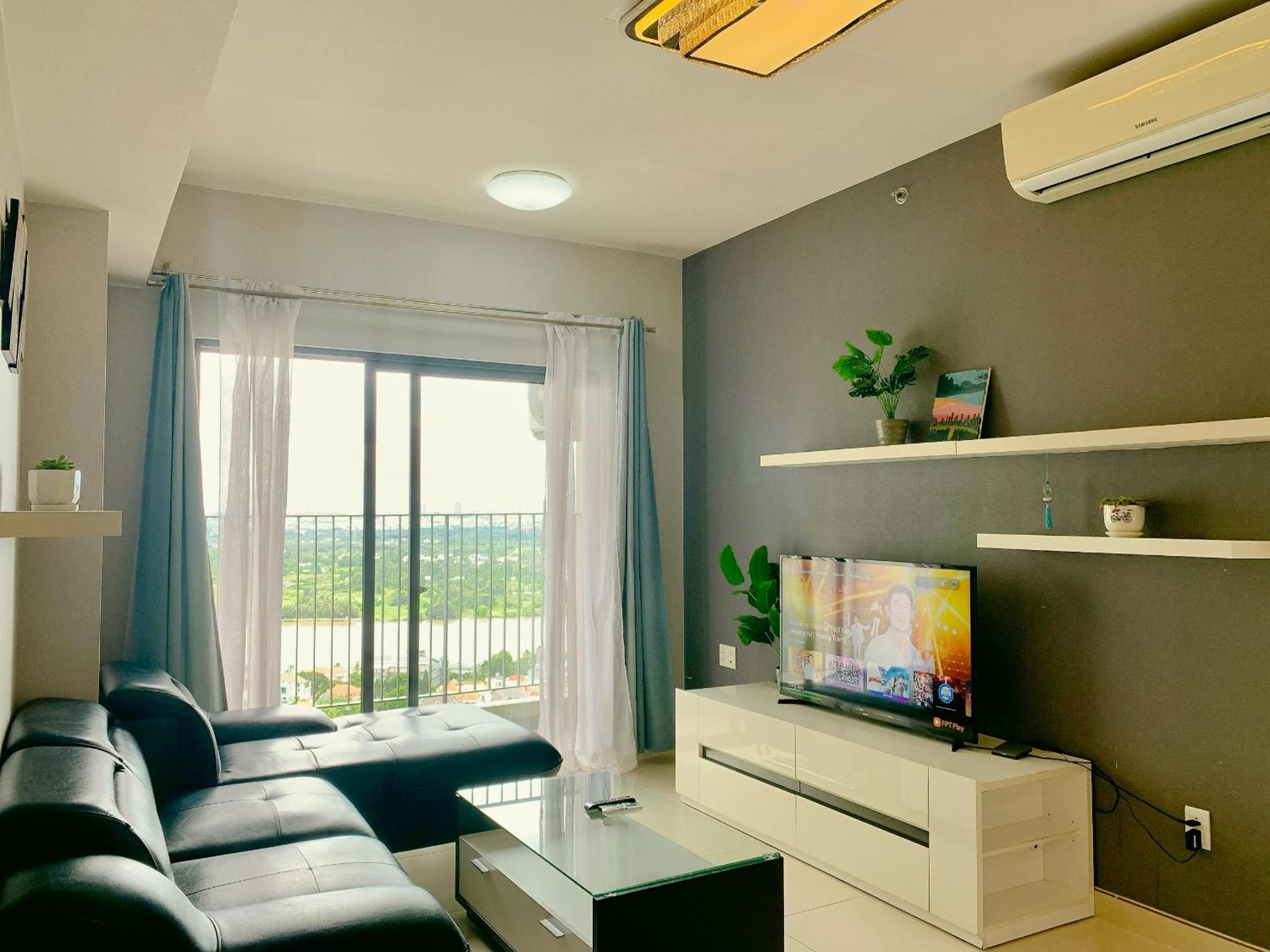 Masteri Thao Dien Comfy Apartment #Nice Balcony #Opening View Хошимин Екстериор снимка