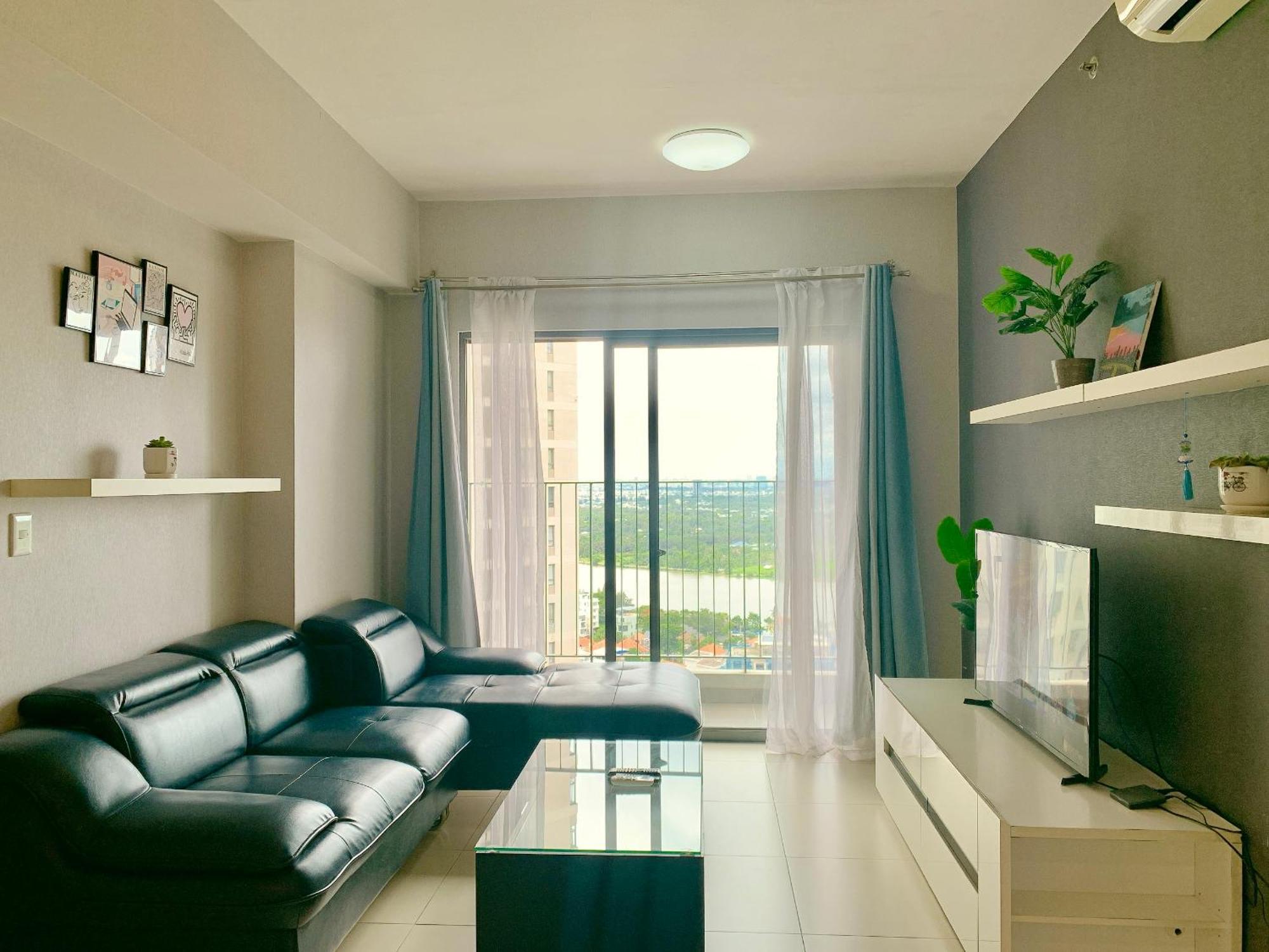 Masteri Thao Dien Comfy Apartment #Nice Balcony #Opening View Хошимин Екстериор снимка