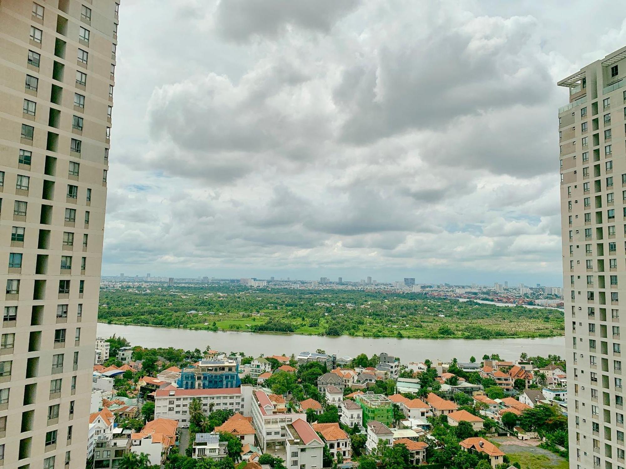 Masteri Thao Dien Comfy Apartment #Nice Balcony #Opening View Хошимин Екстериор снимка